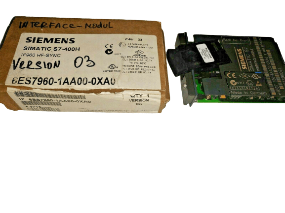 Siemens 6ES7 960-1AA00-0XA0 S7-400H Interface Module
