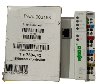WAGO 750-842 Fieldbus Controller Ethernet Programmable TCP/IP 24VAC/DC